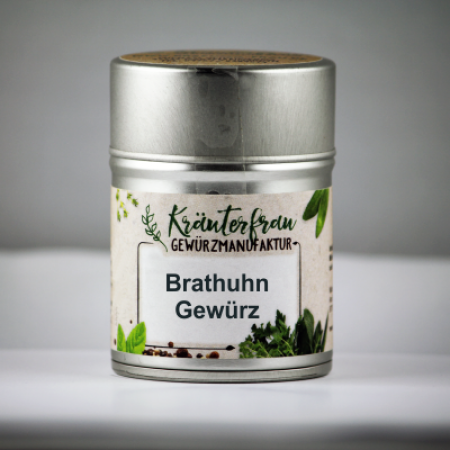 Brathuhn-Gewürz in der Dose -  45 g